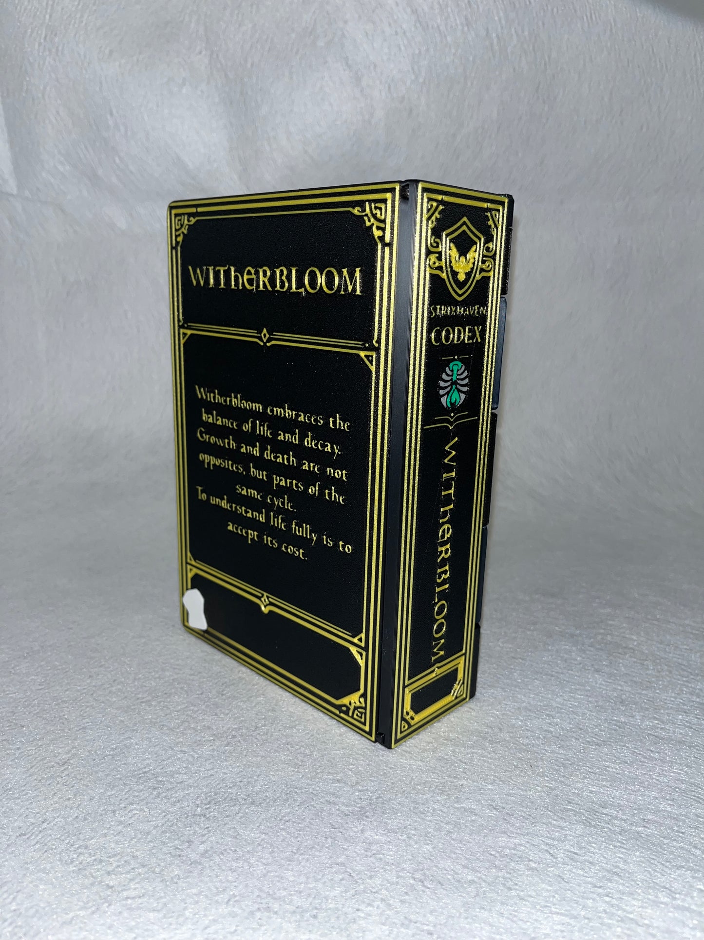 MTG College Book Deck Box (Witherbloom)