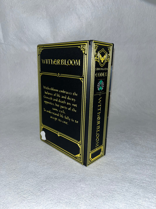 MTG College Book Deck Box (Witherbloom)