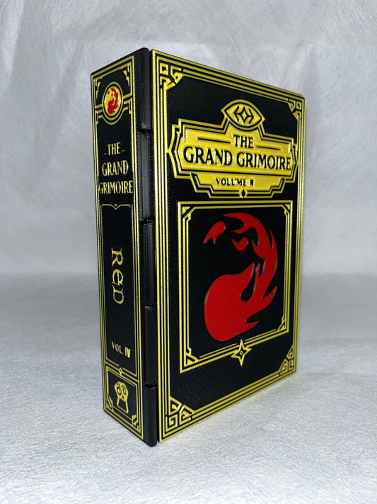 MTG Grand Grimoire Deck Box (Red)