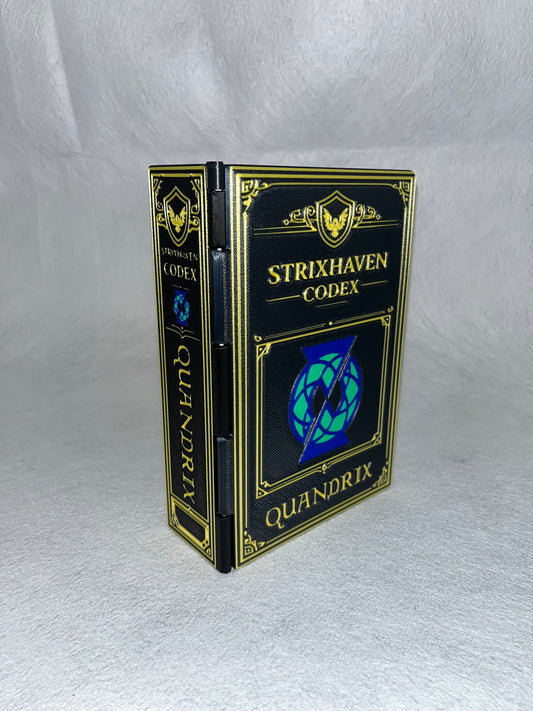 MTG College Book Deck Box (Quandrix)