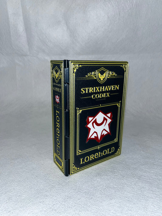 MTG College Book Deck Box (Lorehold)