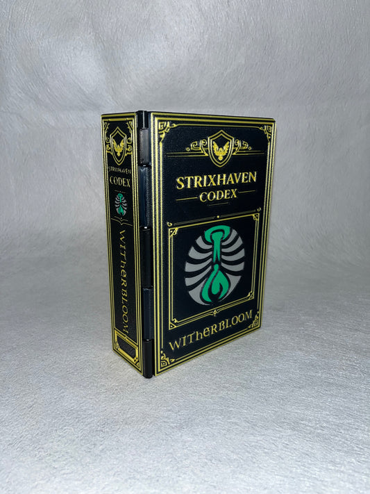 MTG College Book Deck Box (Witherbloom)